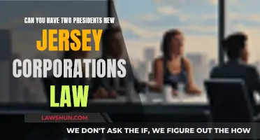Can New Jersey Corporations Have Co-Presidents?