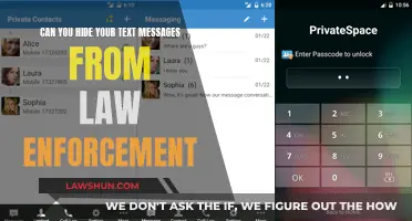 How to Keep Your Text Messages Private from Cops