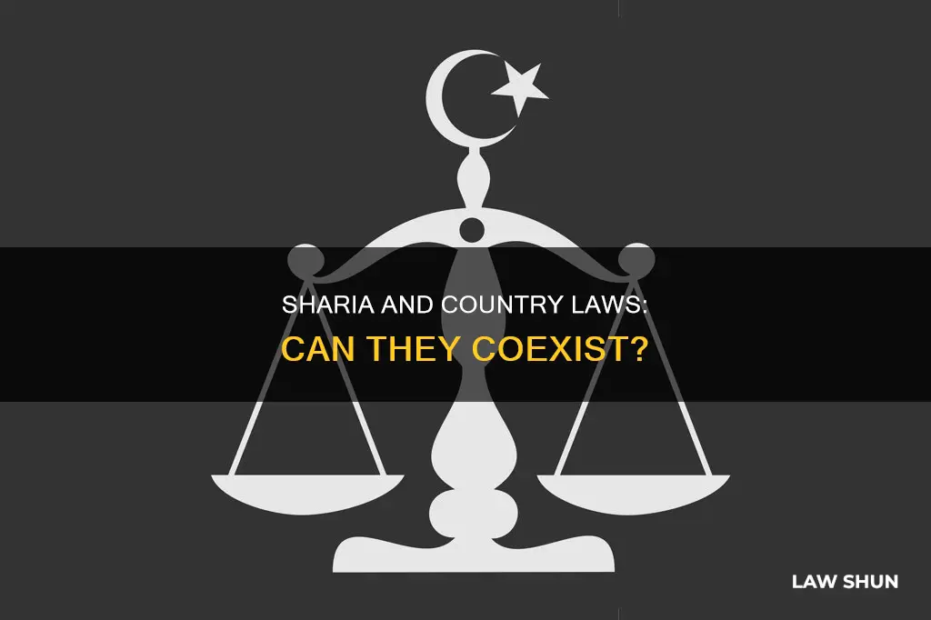 can you hold the laws of a country above sharia