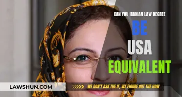 Iranian Law Degree: Valid in the USA?