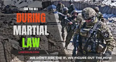 Martial Law: When Killing is Legal