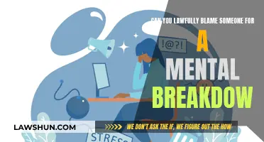 Mental Breakdown: Who's Legally at Fault?