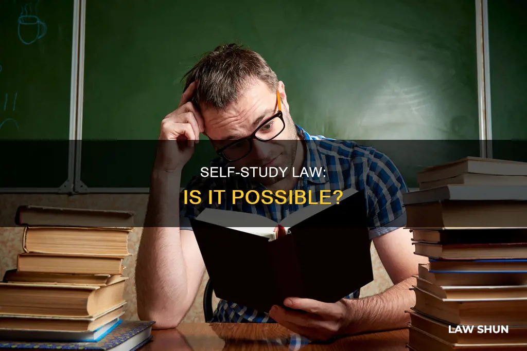 can you learn law on your own