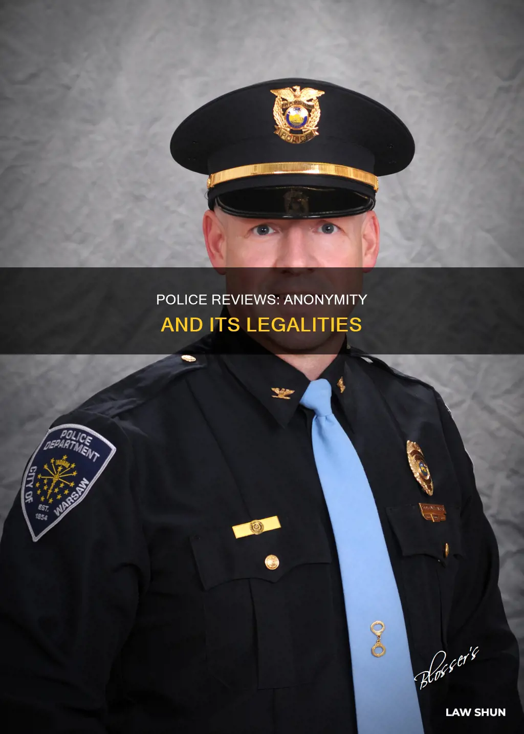 can you leave anonymous review of law enforcement