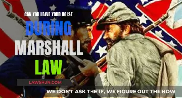 Martial Law: Can You Leave Your House?