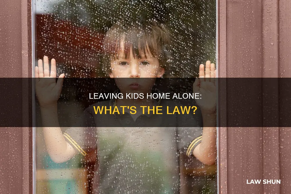 can you leave your kids home alone law
