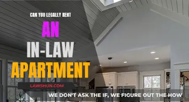 Renting In-Law Apartments: Legal or Not?