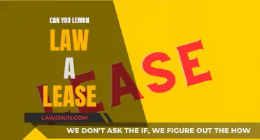 Lease Lemon Law: Your Rights Explained