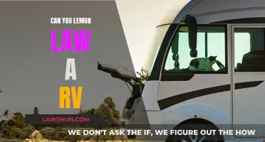 RV Lemon Law: Your Rights and Recourse