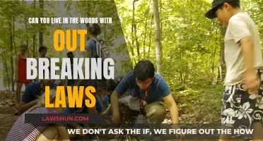 Living in the Woods: Legally or Illegally?