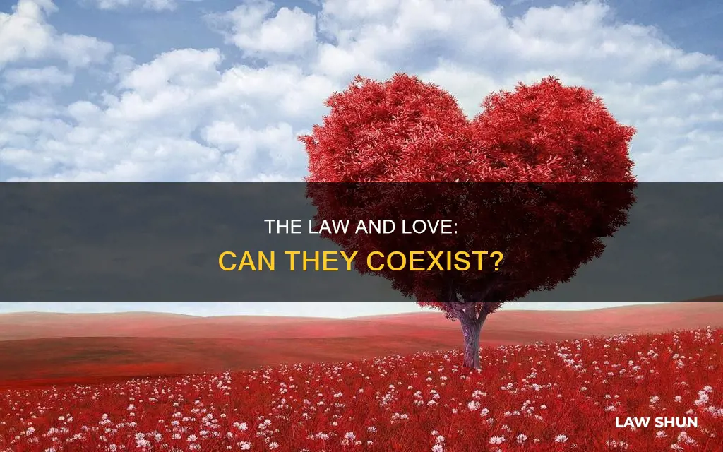 can you live under the law if you stop loving