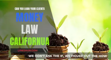 Lending Money to Clients: Legal in California?