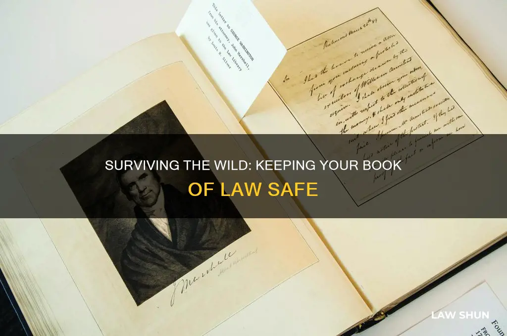 can you lose your book of law in wild