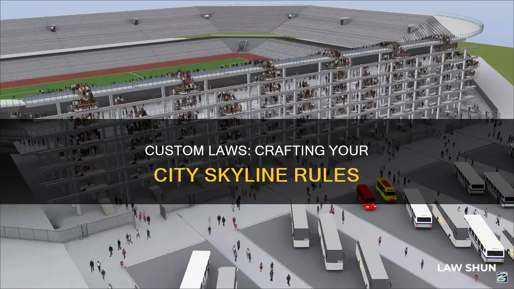 can you make your own laws on city skylines