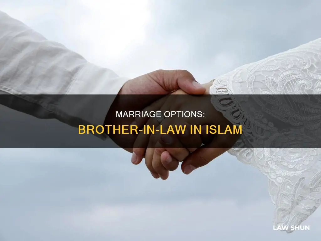 can you marry your brother in law in islam