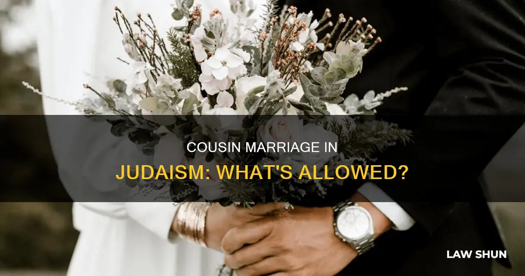 can you marry your first cousin in jewish law