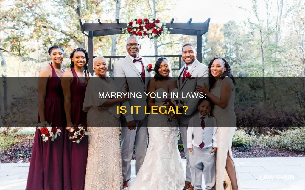 can you marry your in laws