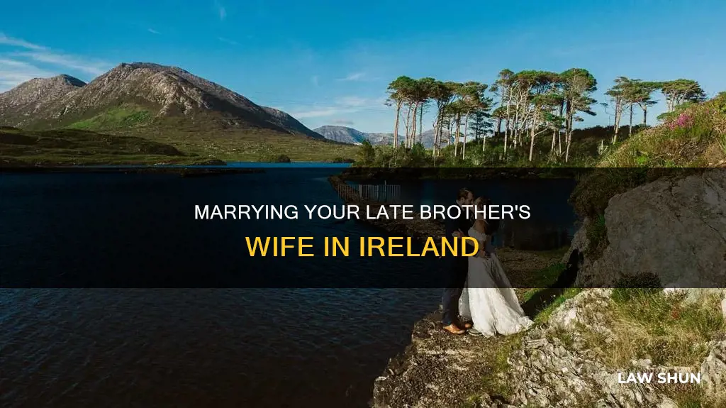 can you marry your sister in law in ireland