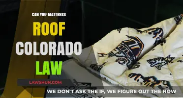 Mattress Transport: Colorado's Roof Law