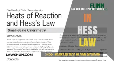 Hess's Law: Multiplying Moles for Convenience