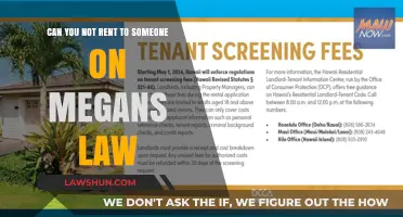 How Megan's Law Affects Rental Applications