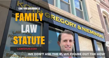 Challenging Family Law: Overriding Statutes