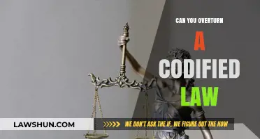 How to Overturn a Codified Law