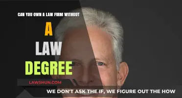 Law Firm Ownership: Degree or Not?