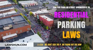 Springfield, TN: Street Parking Laws and Where to Park