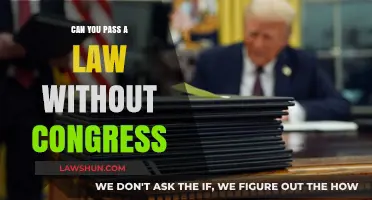 How Laws Are Passed Without Congress