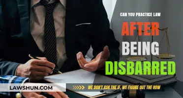 How to Practice Law After Disbarment