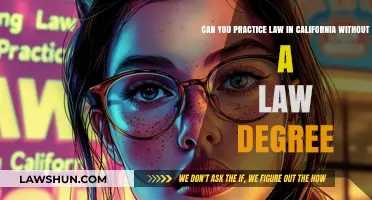 No Law Degree? You Can Still Practice Law in California