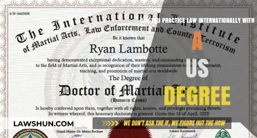 Practicing Law Abroad: Are US Degrees Recognized Globally?