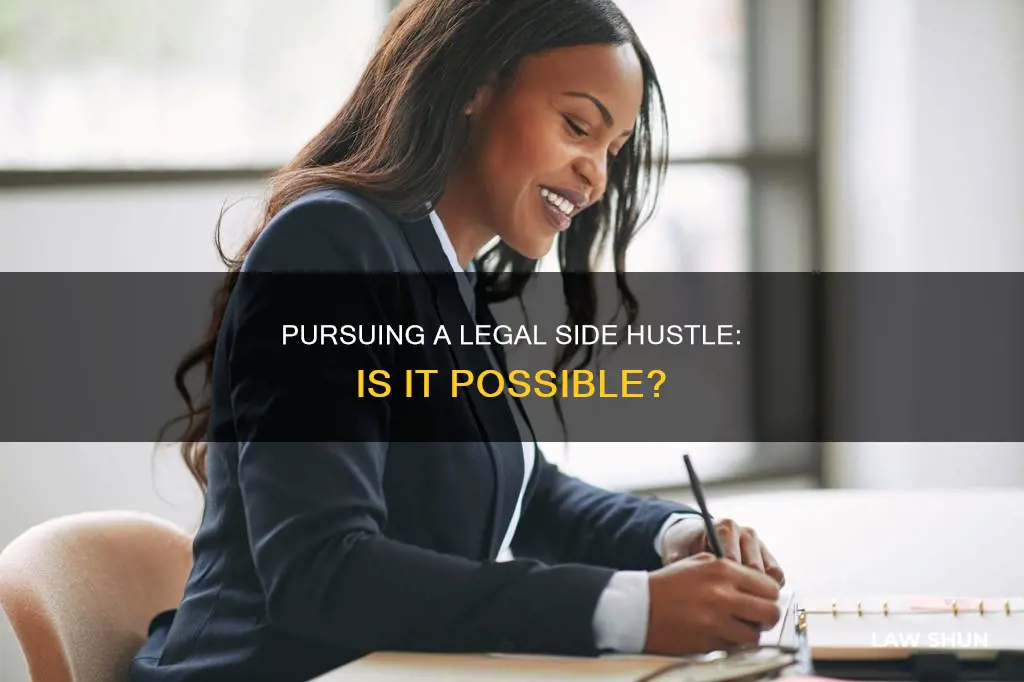 can you practice law on the side