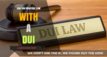 Practicing Law with a DUI: Is It Possible?