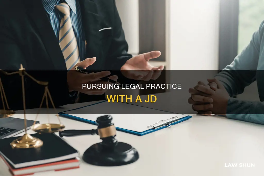 can you practice law with a jd