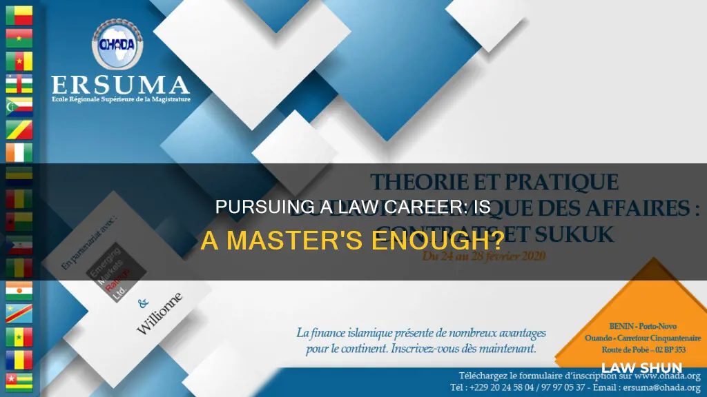 can you practice law with a masters in law