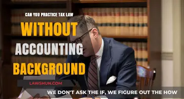 Tax Law: Do You Need an Accounting Background?