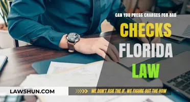 Florida Law: What to Do About Bad Checks?