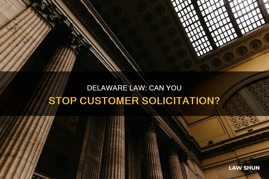 can you prohibit solicitation of prospective customers under delaware law