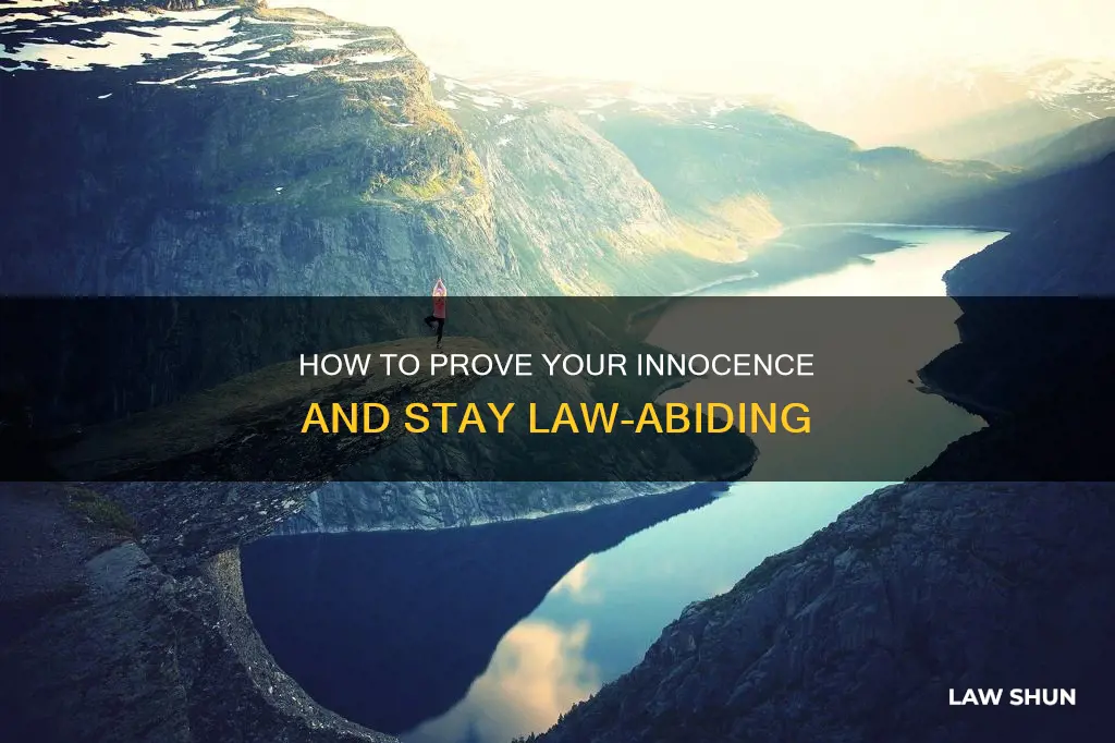 can you prove that you never broke the law