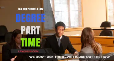 Pursuing Law Degrees: Part-Time Options