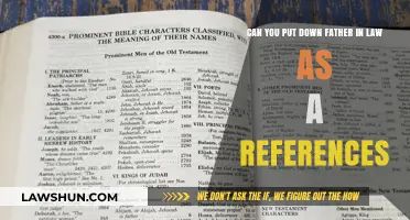 How to Use Your Father-in-Law as a Reference