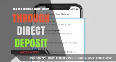 Redeeming Lawful Money: Direct Deposit Options