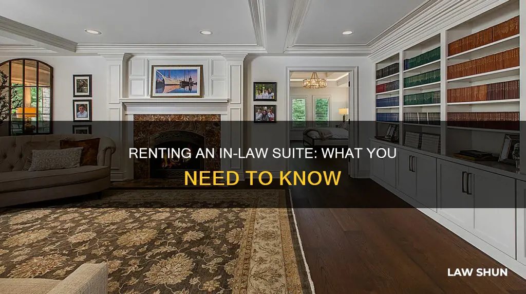 can you rent an in law suite