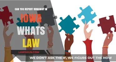 Iowa Runaway Reporting: What's the Law?