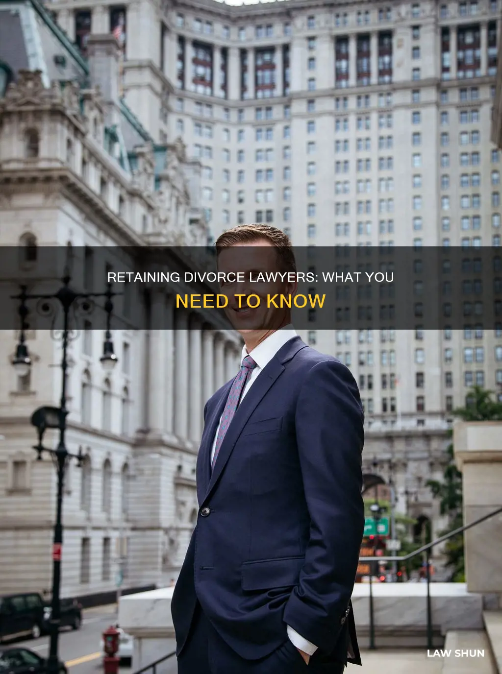 can you retain a divorce lawer from the court