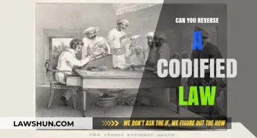 How to Undo Codified Laws