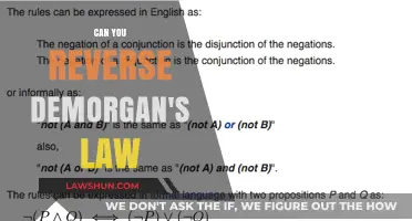 Demorgan's Law Reversal: Is it Possible?