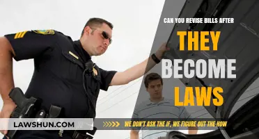 How Laws Evolve: Revising Bills After Enactment